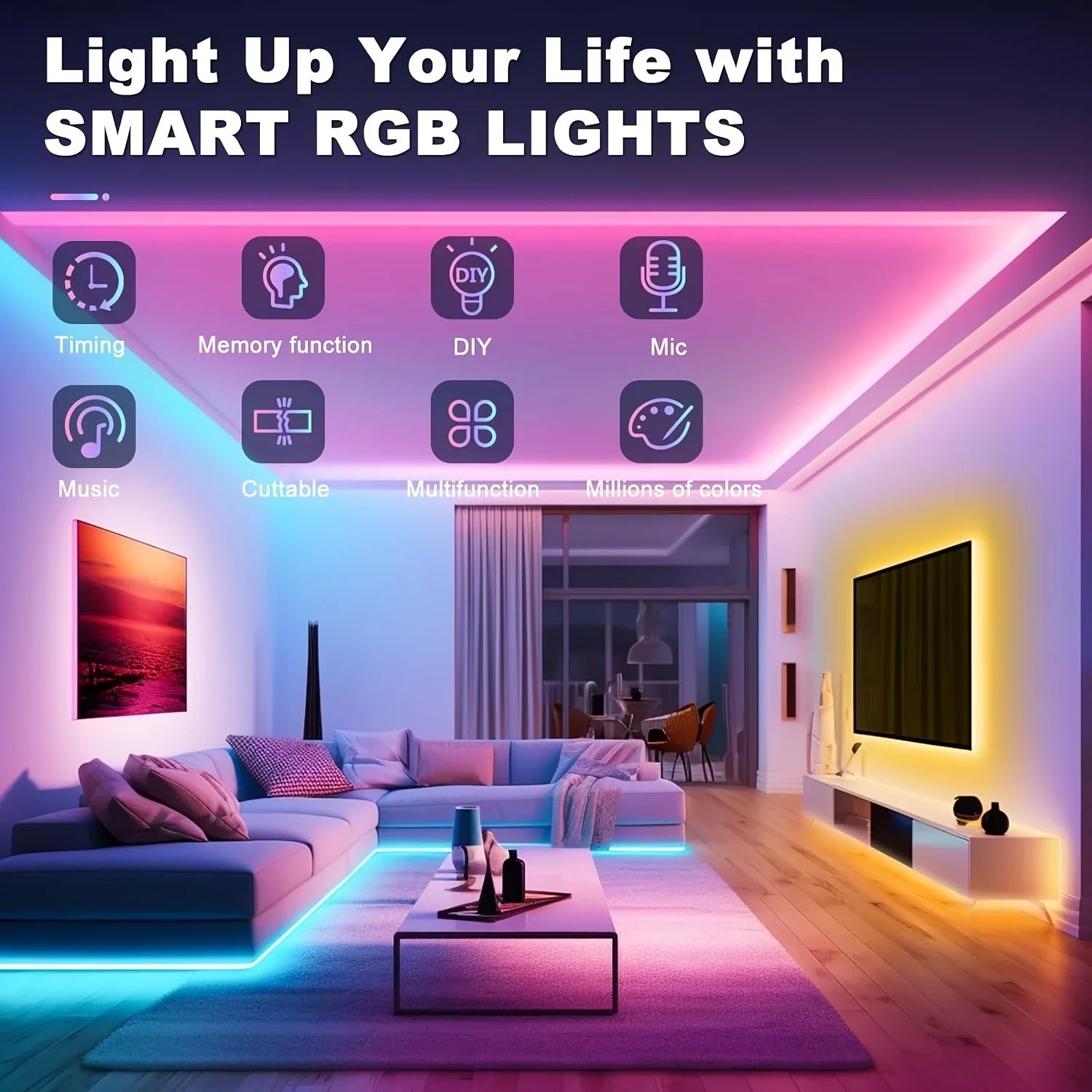 Vibrant LED Light Strip