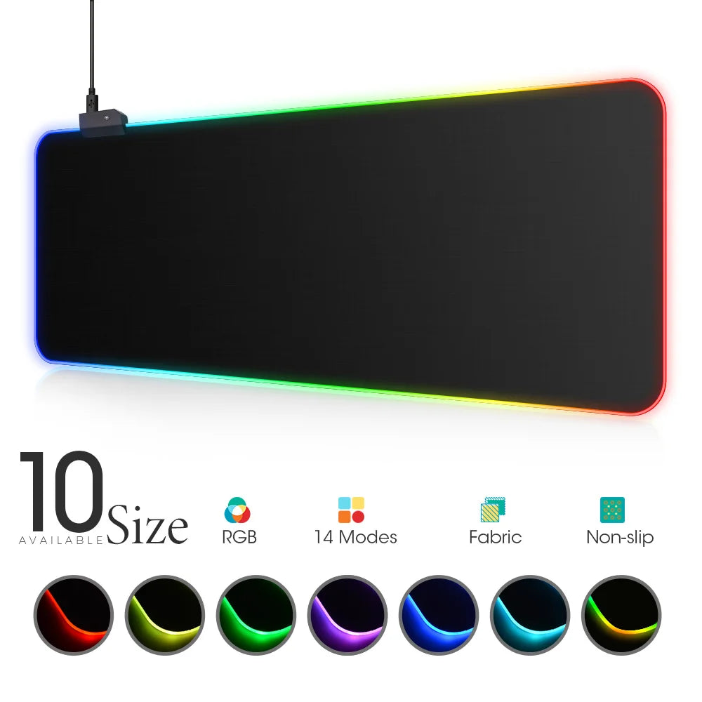Vibrant Gamer Light Mousepad